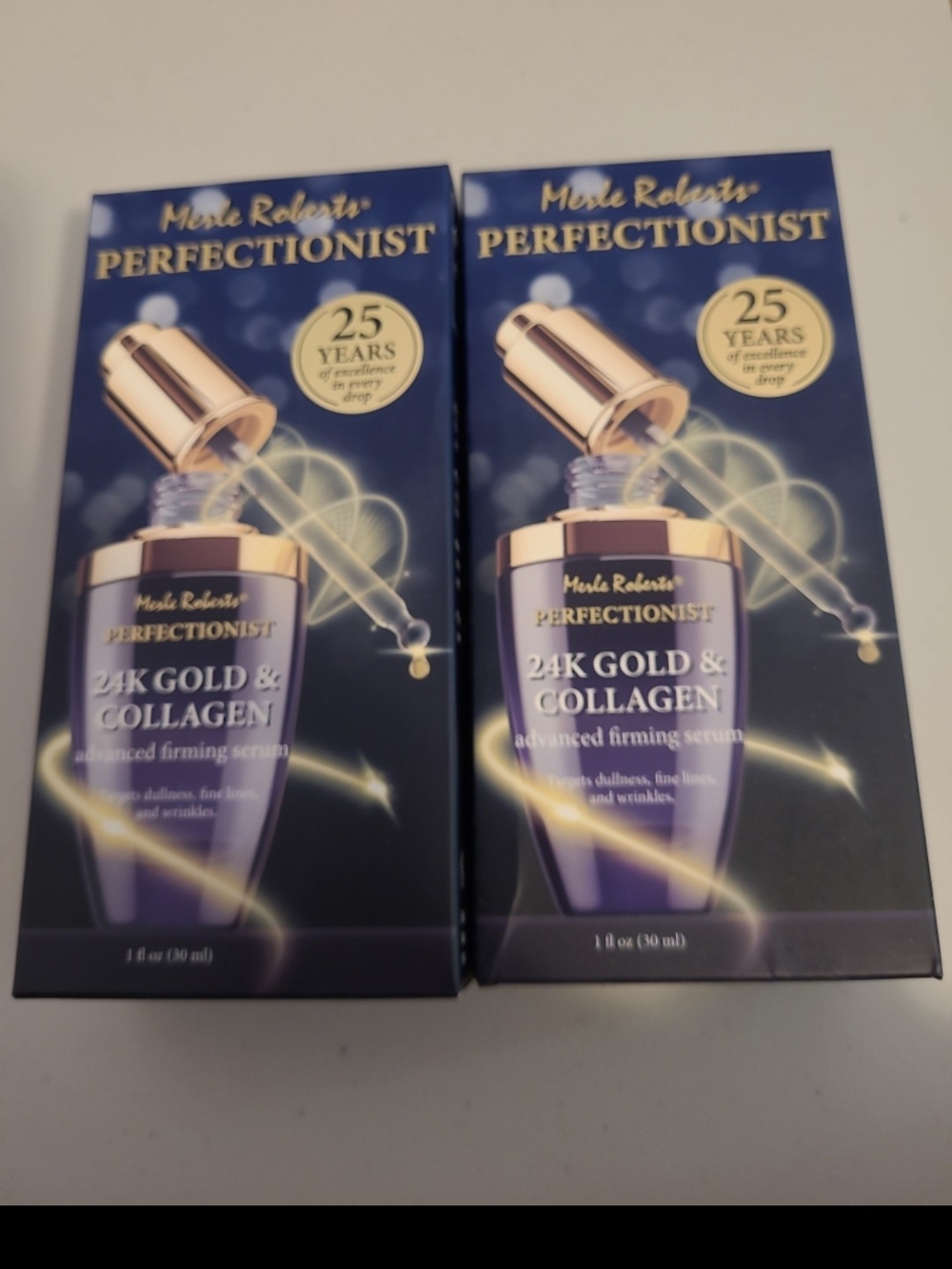 Perfectionist 24K Gold & Collagen Advanced Firming Serum - Set Of 2